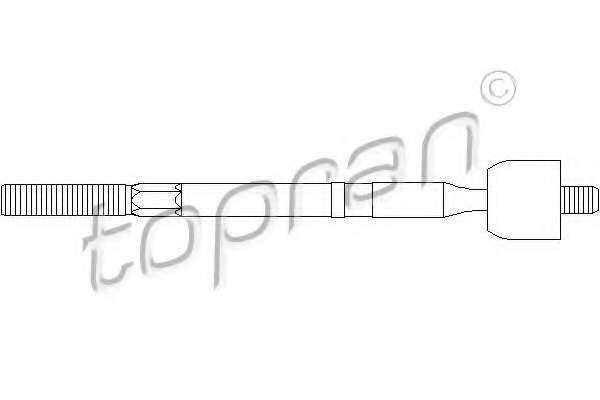 Осевой шарнир, рулевая тяга