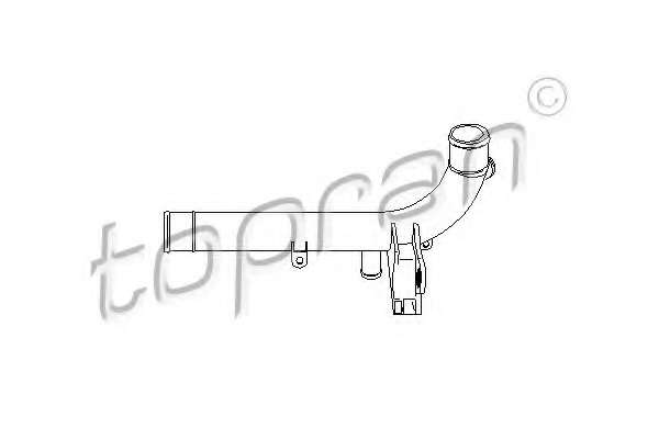 Трубка охлаждающей жидкости