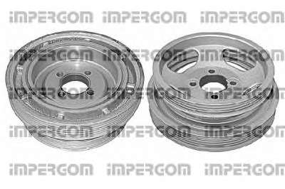 Шкив коленвала Fiat Doblo 1.3JTD (+AC)