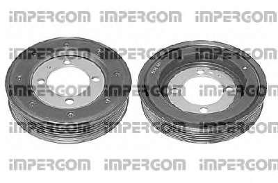 Ременный шкив, коленчатый вал