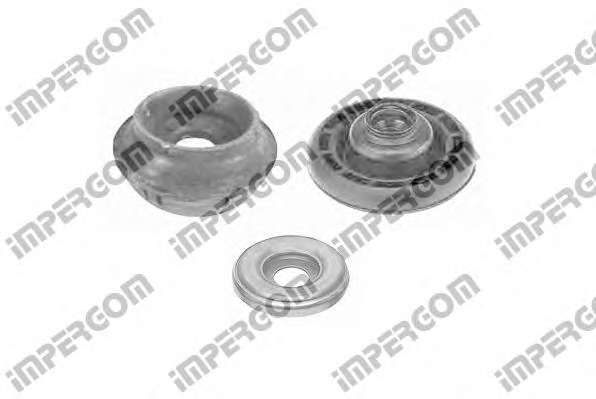 Подушка амортизатора (переднего) + подшипник Renault Kangoo 97- (SNR)