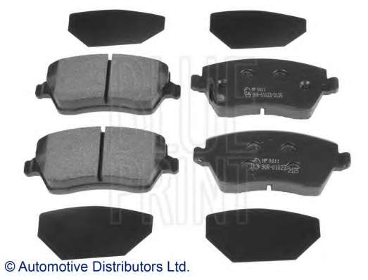 Колодки тормозные (передние) Opel Agila/Suzuki Swift 05-