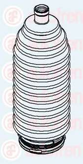 Пильовик кермової тяги Renault Laguna II (KG0/1) -07