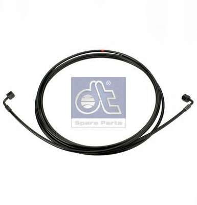 Шлангопровод, опрокидывающее устройство кабины водителя