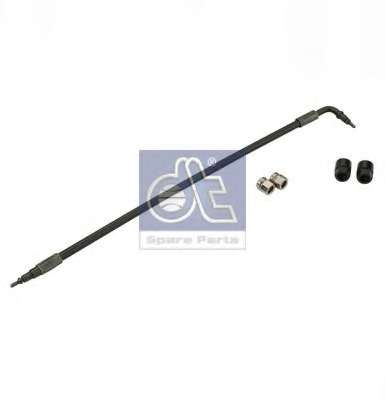 Шлангопровод, опрокидывающее устройство кабины водителя