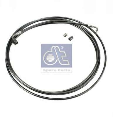 Шлангопровод, опрокидывающее устройство кабины водителя