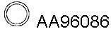 Прокладка, труба выхлопного газа
