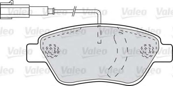 Комплект тормозных колодок, дисковый тормоз
