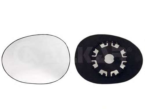 Стекло зеркала Citroen C1/Peugeot 107 1.0/1.4 HDi 05- (R)