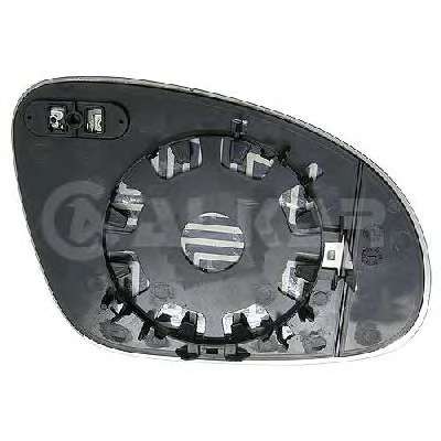 Стекло зеркала (с подогревом) Skoda Superb 01-08/VW Sharan 96-10/Golf V 03-13 (L) (соедин. OEM)