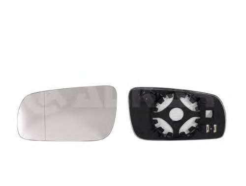 Стекло зеркала (с подогревом) Skoda Octavia 96-10 (R)