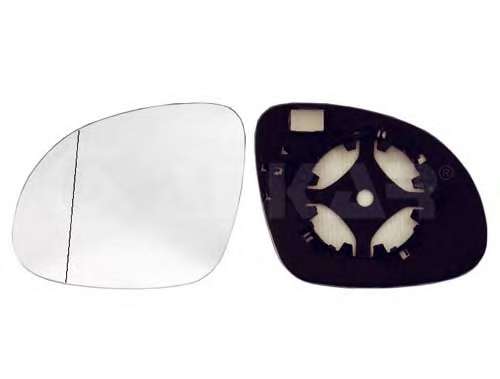 Стекло зеркала Seat Alhambra/VW Sharan 10-/Skoda Yeti 09-/VW Tiguan 07- (R)