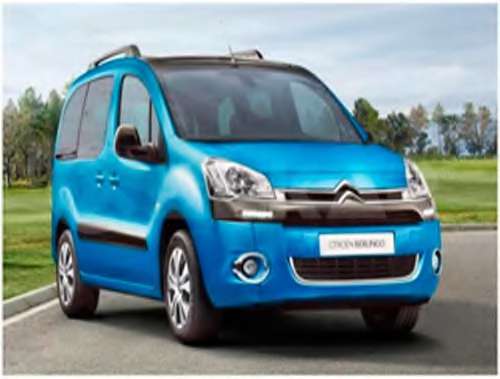Зеркало заднего вида (под покраску) Citroen Berlingo/Peugeot Partner 08- (R) (электро/подогрев)
