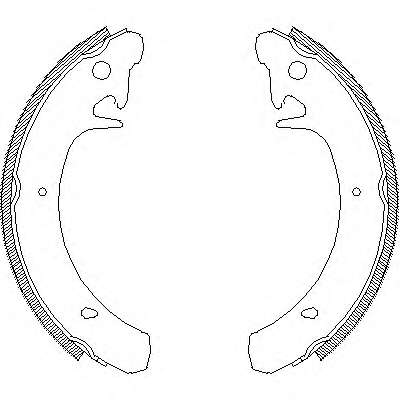 Комплект тормозных колодок