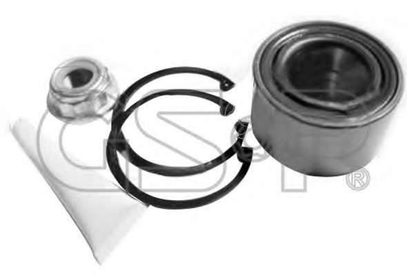 Подшипник ступицы (передней) VW Polo 83-01/Golf 83-92 (35x66x37)(к-кт)