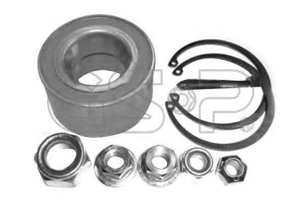 Подшипник ступицы (передней) VW Caddy II 95-04/Golf 85-02 (40x72x37) (к-кт)