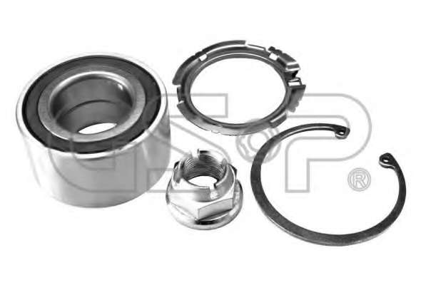 Подшипник ступицы (передней) Renault Kangoo 08-/MB Citan 12- (37x72x37) (+ABS)