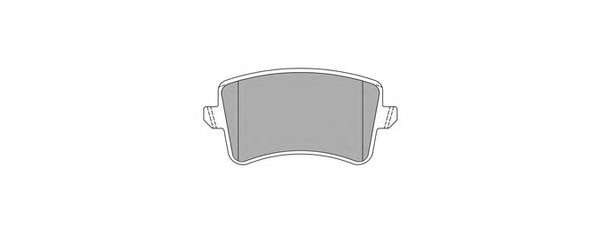 Комплект тормозных колодок, дисковый тормоз