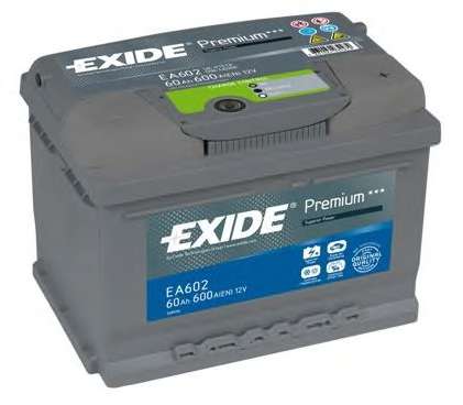Аккумулятор 61Ah-12v Exide PREMIUM(242х175х175),R,EN600