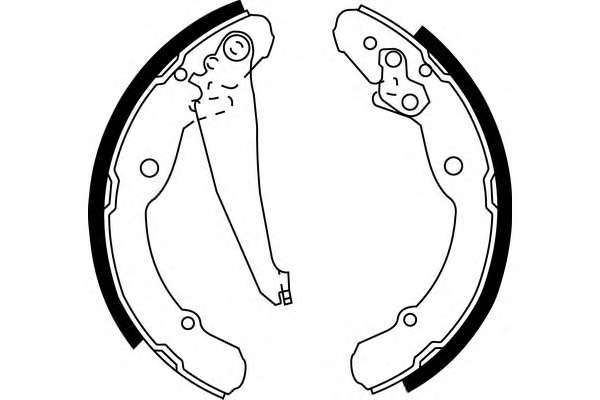 Комплект тормозных колодок