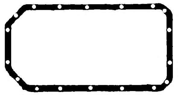 Прокладка піддона картера Isuzu/Opel 1,7D