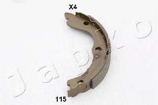 Комплект тормозных колодок, стояночная тормозная система