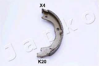 Комплект тормозных колодок, стояночная тормозная система