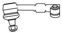 Наконечник поперечной рулевой тяги