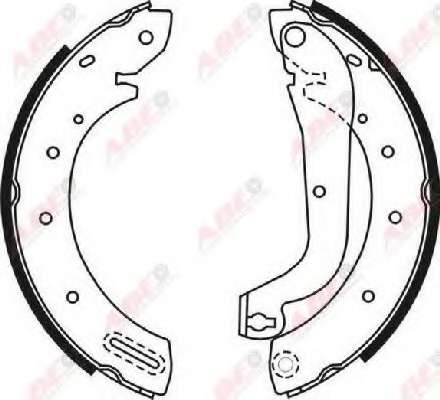 Комплект тормозных колодок