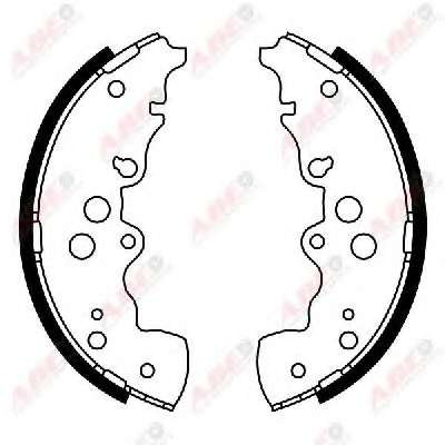 Комплект тормозных колодок