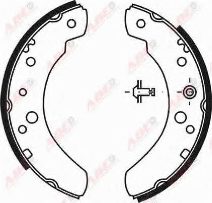 Комплект тормозных колодок