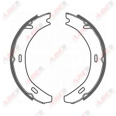 Комплект тормозных колодок, стояночная тормозная система