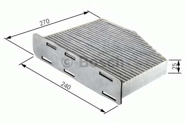 Фильтр салона Volvo S60 00-10/S80 98-06/V70 00-07/XC90 04-14