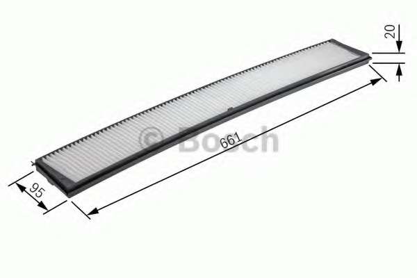 Фильтр салона BMW 3 (E46) 98-05/X3 (E83) 04- (угольный)