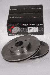 Гальмівний диск перед. Toyota Yaris 06-