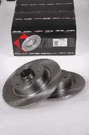 Диск гальмівний задній (без підшипника) Renault Grand Scenic II 06->