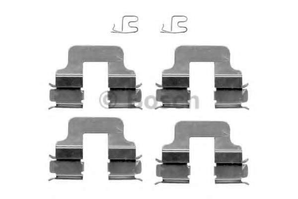 Комплектующие, колодки дискового тормоза