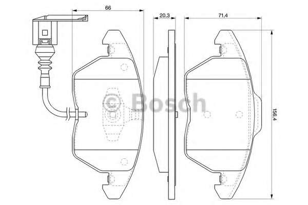 Гальмівні колодки, дискові