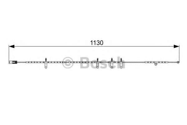 Датчик износа тормозных колодок (задних) Mini (R50/R52/R53) 01-07 (L=1130mm)