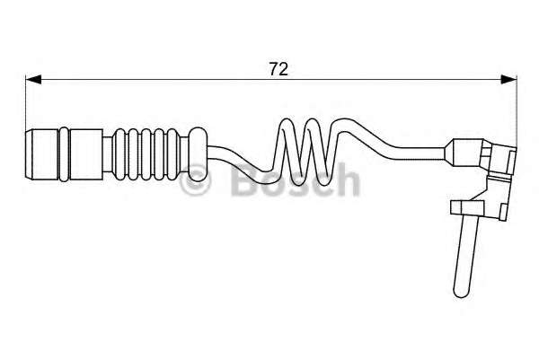 Датчик износа тормозных колодок MB M-class (W163) 98-05