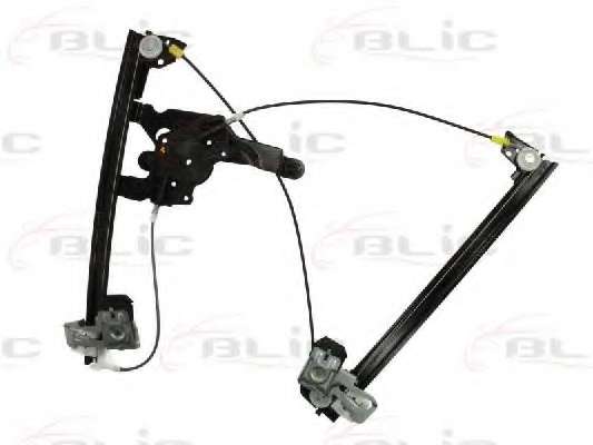 Стеклоподъемник Skoda Octavia Tour 98-12 передн.левый, с панелью,без моторч,электр