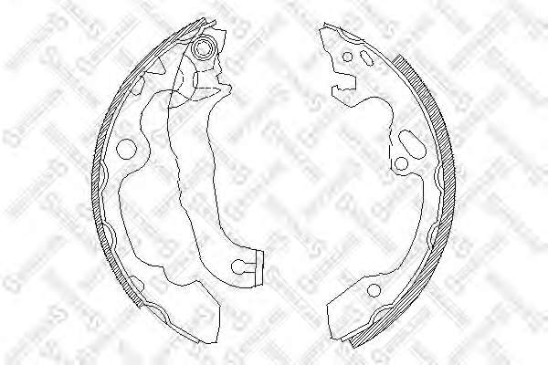 Комплект тормозных колодок