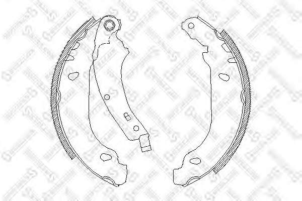 Комплект тормозных колодок