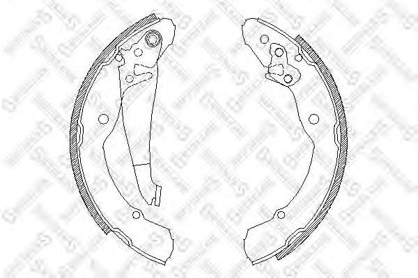 Комплект тормозных колодок