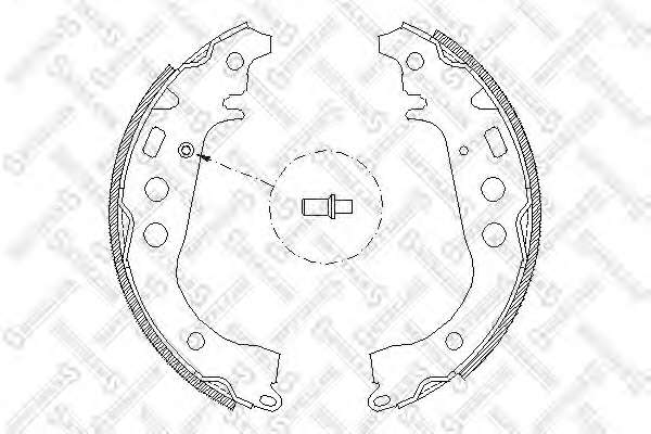 Комплект тормозных колодок