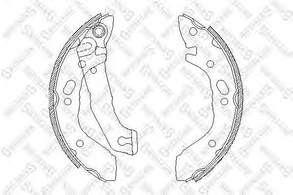 Комплект тормозных колодок
