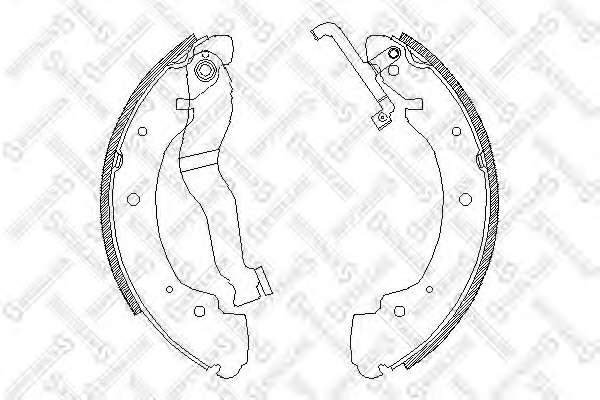 Комплект тормозных колодок