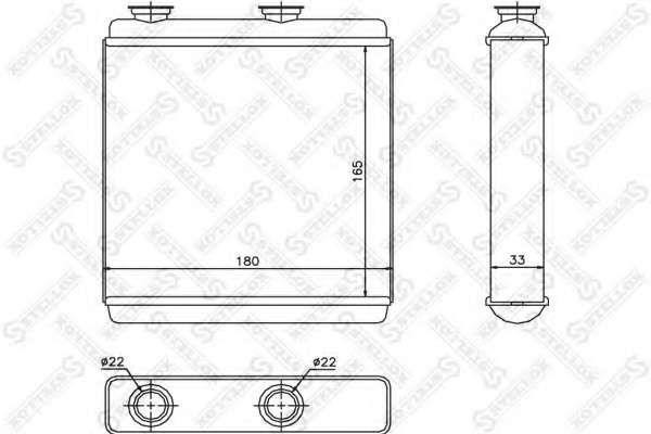 Теплообменник, отопление салона