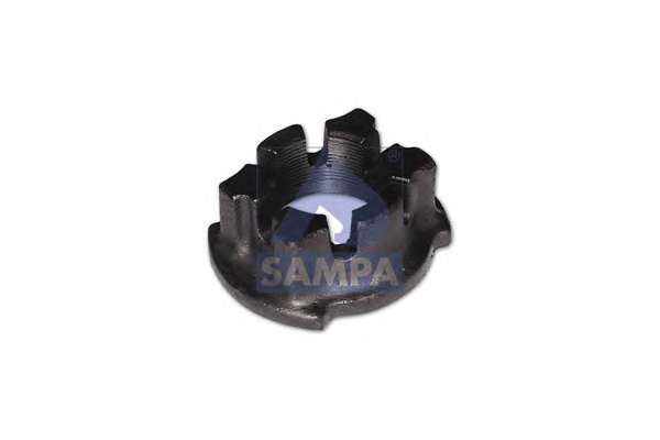 Гайка, шейка оси