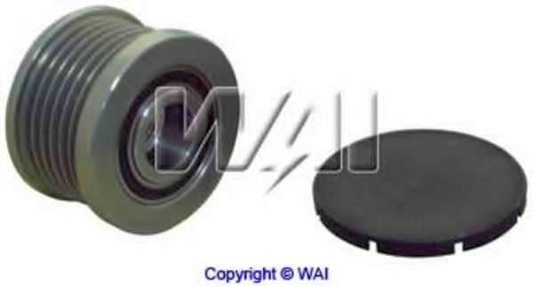 Шків генератора інерційний